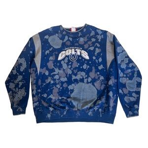 Indianapolis Colts Acid Washed Crewneck